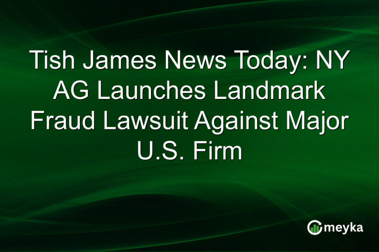 Tish James News Today: NY AG Launches Landmark Fraud Lawsuit Against Major U.S. Firm