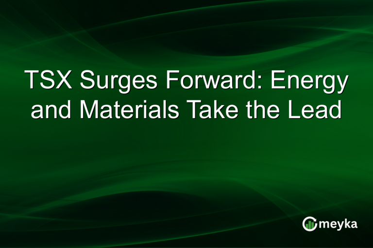 TSX Surges Forward: Energy and Materials Take the Lead