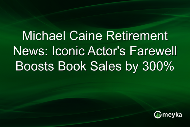 Michael Caine Retirement News: Iconic Actor's Farewell Boosts Book Sales by 300%