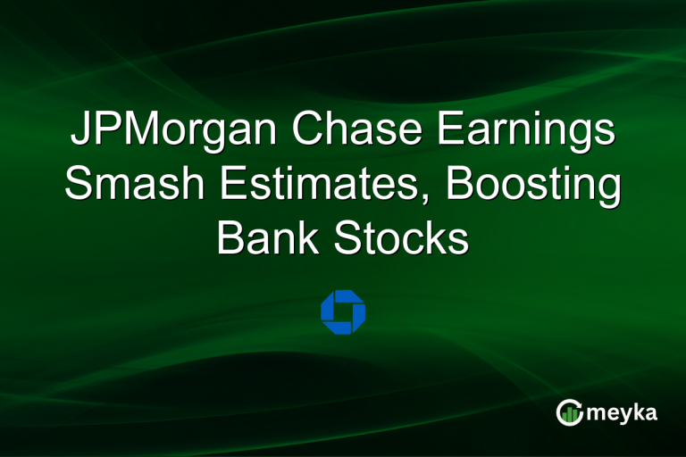 JPMorgan Chase Earnings Smash Estimates, Boosting Bank Stocks