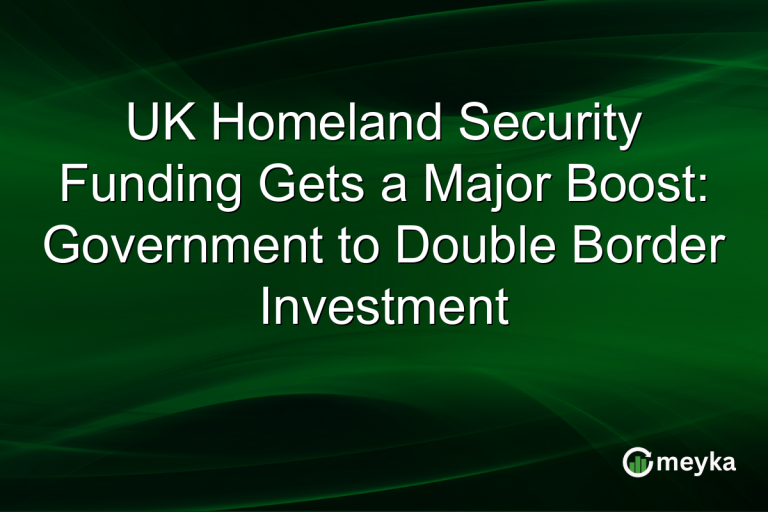 UK Homeland Security Funding Gets a Major Boost: Government to Double Border Investment