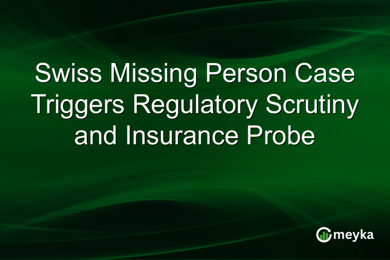 Swiss Missing Person Case Triggers Regulatory Scrutiny and Insurance Probe
