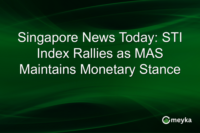 Singapore News Today: STI Index Rallies as MAS Maintains Monetary Stance