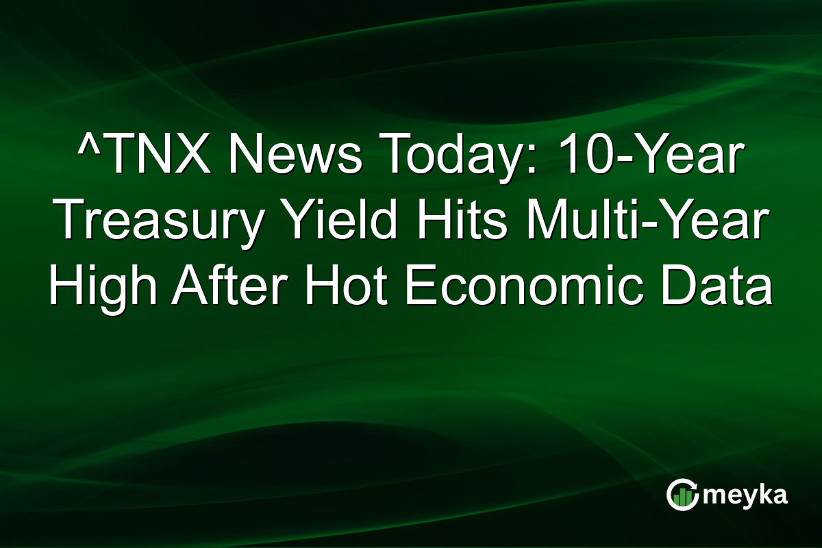 ^TNX News Today: 10-Year Treasury Yield Hits Multi-Year High After Hot Economic Data