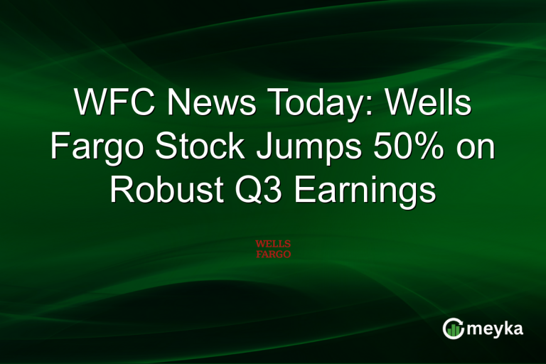 WFC News Today: Wells Fargo Stock Jumps 50% on Robust Q3 Earnings