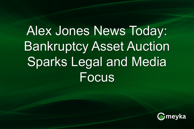 Alex Jones News Today: Bankruptcy Asset Auction Sparks Legal and Media Focus