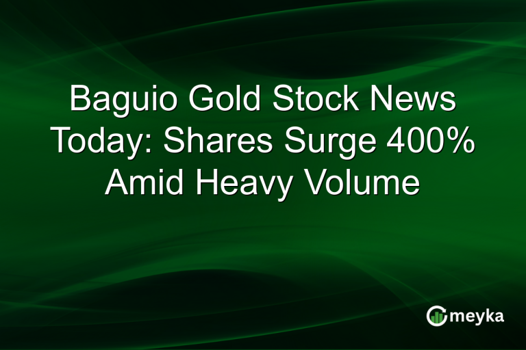 Baguio Gold Stock News Today: Shares Surge 400% Amid Heavy Volume