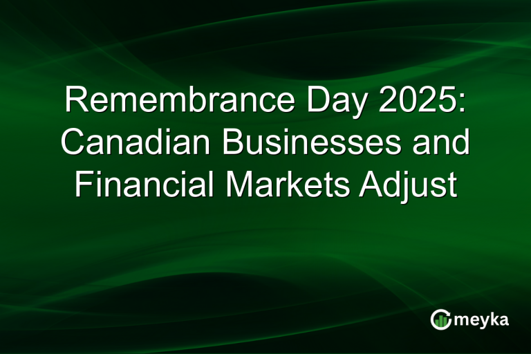 Remembrance Day 2025: Canadian Businesses and Financial Markets Adjust