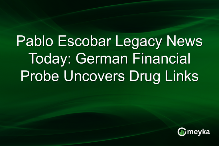 Pablo Escobar Legacy News Today: German Financial Probe Uncovers Drug Links
