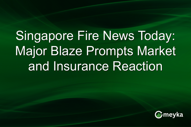 Singapore Fire News Today: Major Blaze Prompts Market and Insurance Reaction