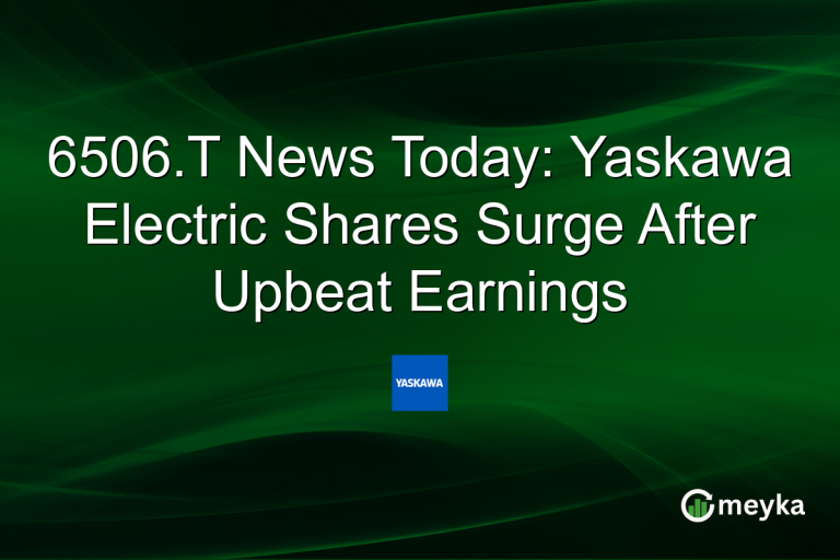 6506.T News Today: Yaskawa Electric Shares Surge After Upbeat Earnings