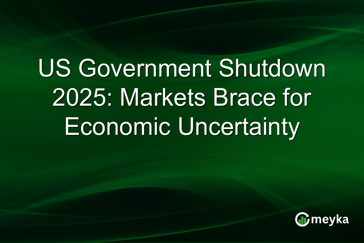 US Government Shutdown 2025: Markets Brace for Economic Uncertainty