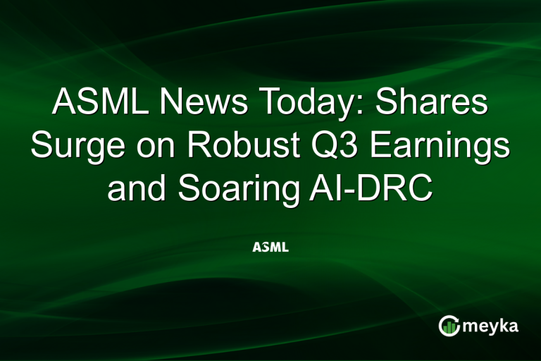 ASML News Today: Shares Surge on Robust Q3 Earnings and Soaring AI-DRC