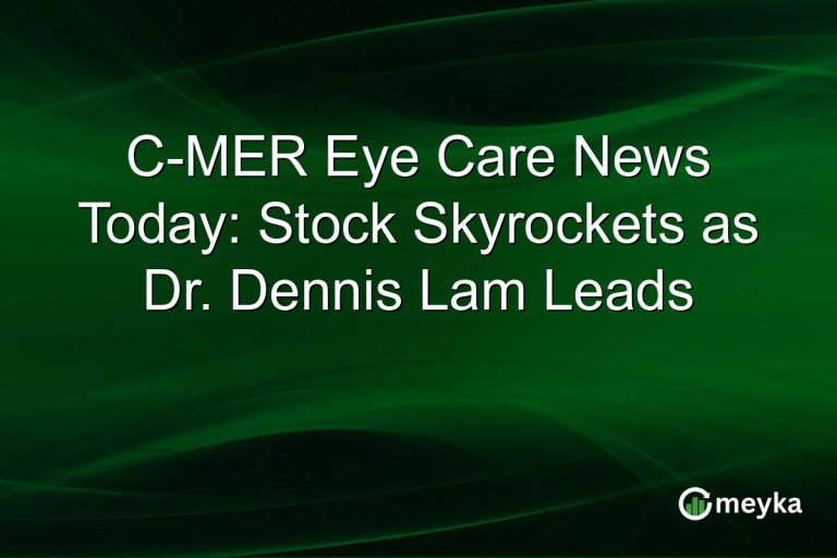C-MER Eye Care News Today: Stock Skyrockets as Dr. Dennis Lam Leads
