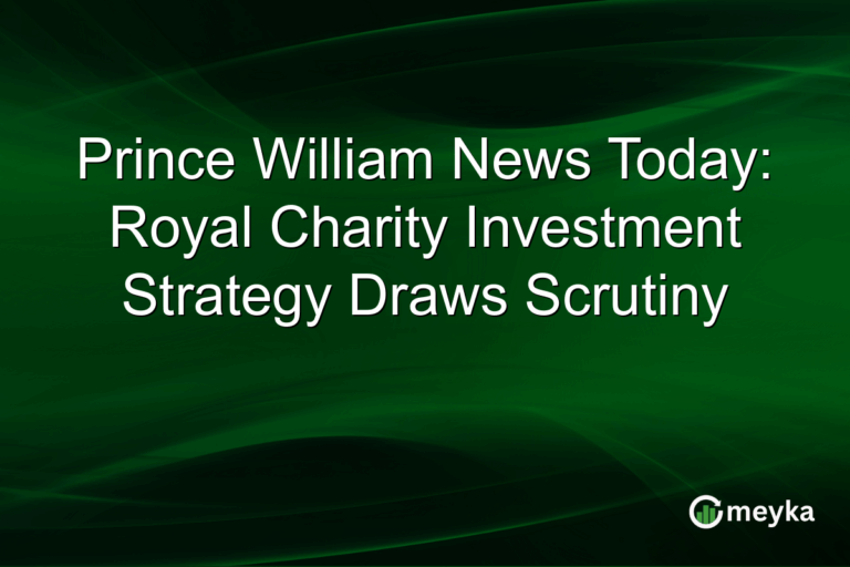 Prince William News Today: Royal Charity Investment Strategy Draws Scrutiny