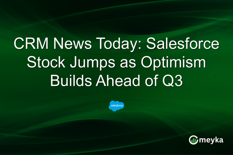 CRM News Today: Salesforce Stock Jumps as Optimism Builds Ahead of Q3