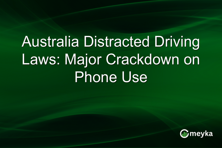 Australia Distracted Driving Laws: Major Crackdown on Phone Use