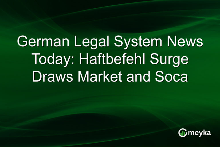 German Legal System News Today: Haftbefehl Surge Draws Market and Soca