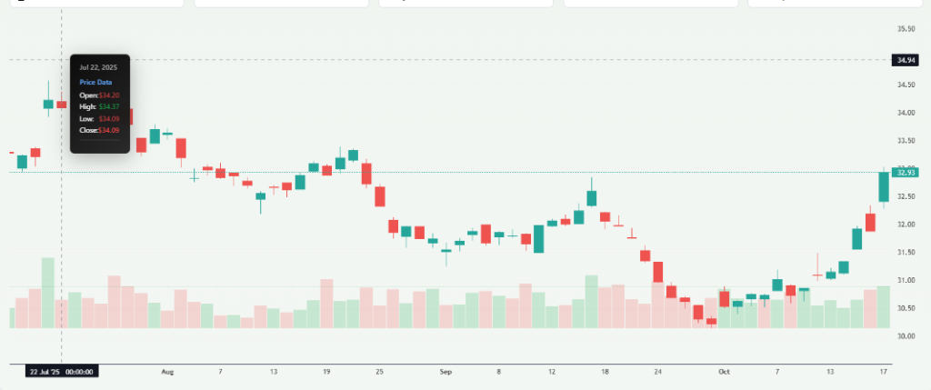 Meyka AI: ICICI Bank Stock Overview 