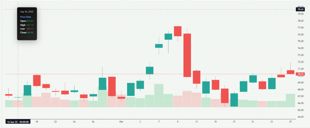 Meyka AI: PayPal's Shares Overview