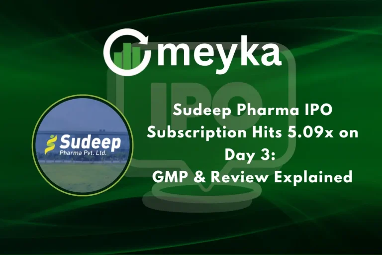 Sudeep Pharma IPO