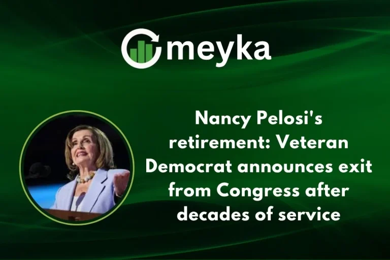 Nancy Pelosi retirement