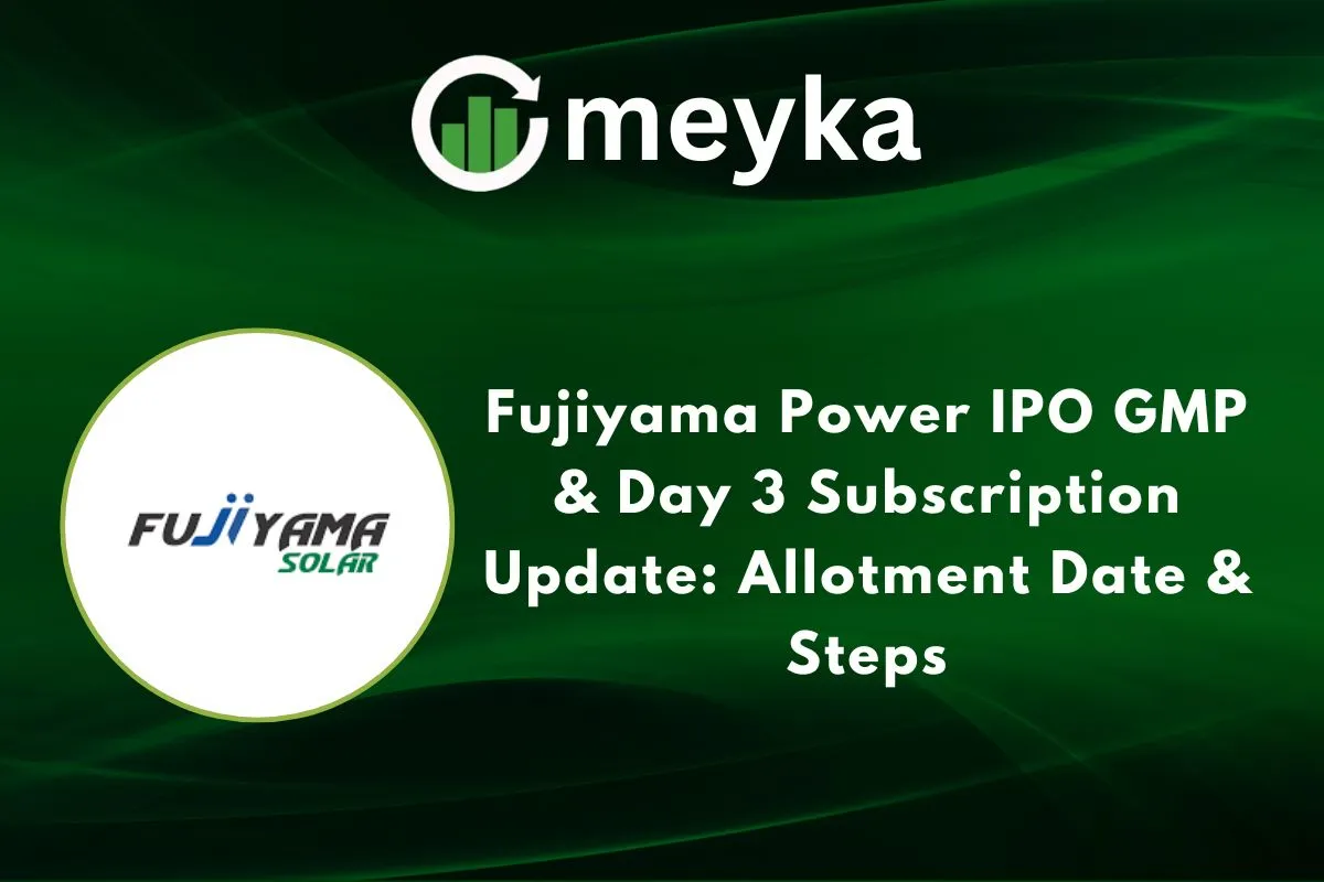fujiyama power ipo gmp