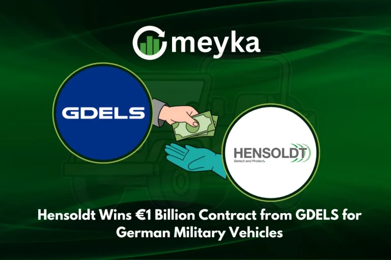 HENSOLDT Wins €1 Billion Contract from GDELS for German Military Vehicles