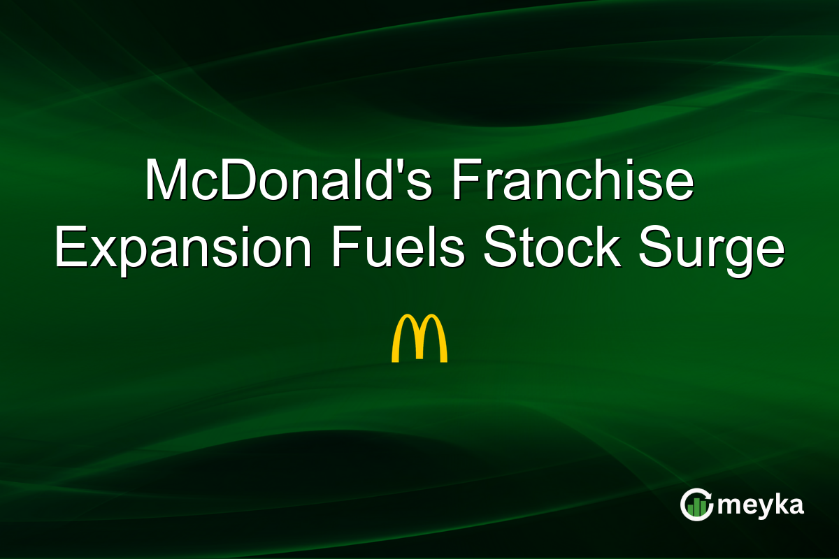 McDonald's Franchise Expansion Fuels Stock Surge