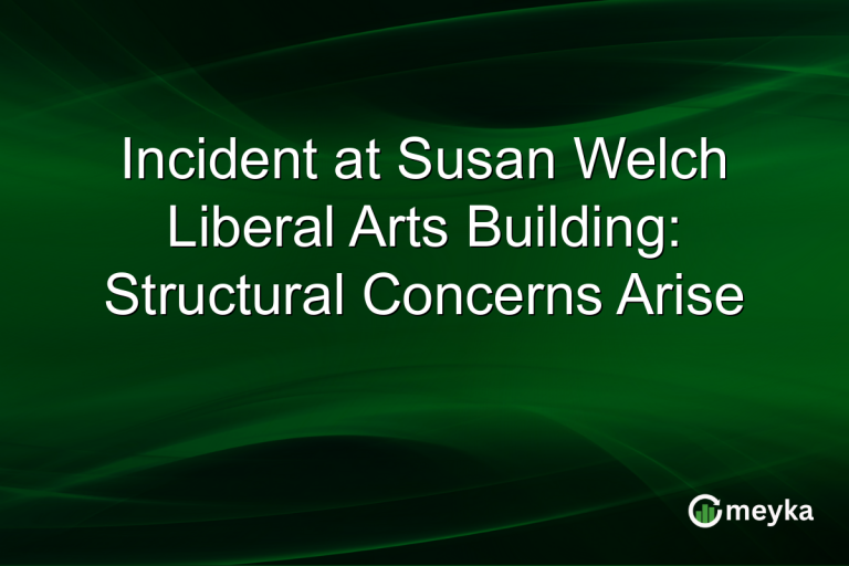Incident at Susan Welch Liberal Arts Building: Structural Concerns Arise