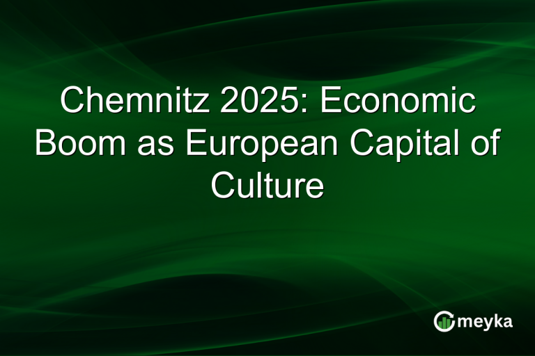 Chemnitz 2025: Economic Boom as European Capital of Culture