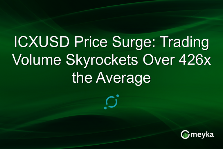 ICXUSD Price Surge: Trading Volume Skyrockets Over 426x the Average