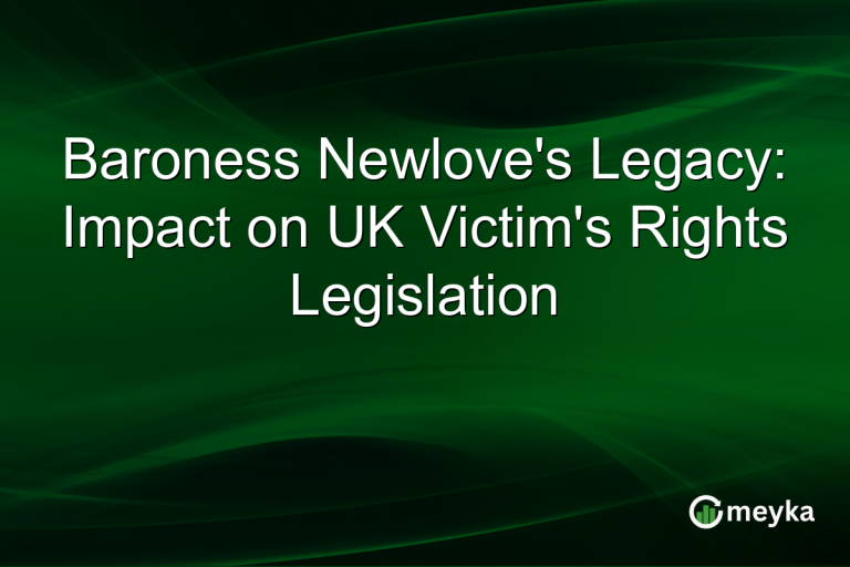 Baroness Newlove's Legacy: Impact on UK Victim's Rights Legislation