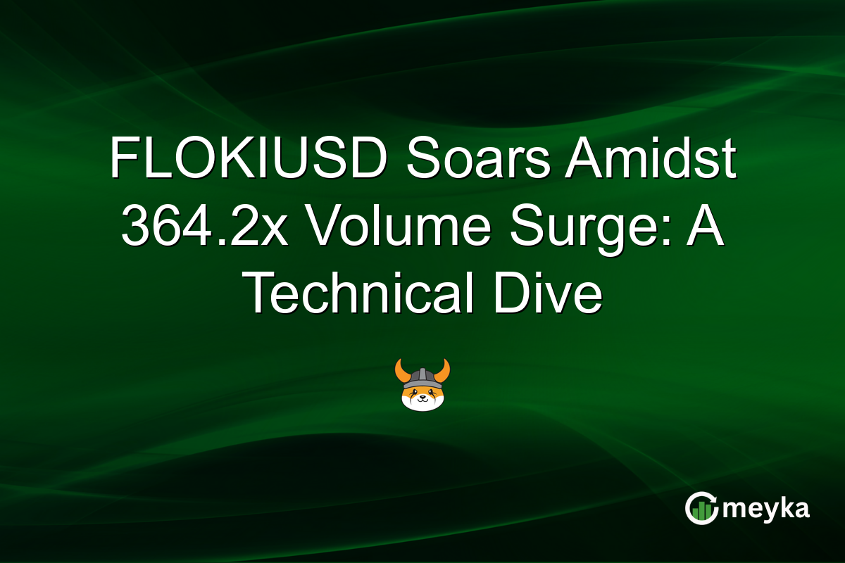 FLOKIUSD Soars Amidst 364.2x Volume Surge: A Technical Dive