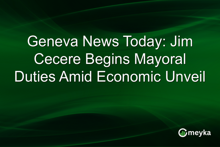 Geneva News Today: Jim Cecere Begins Mayoral Duties Amid Economic Unveil