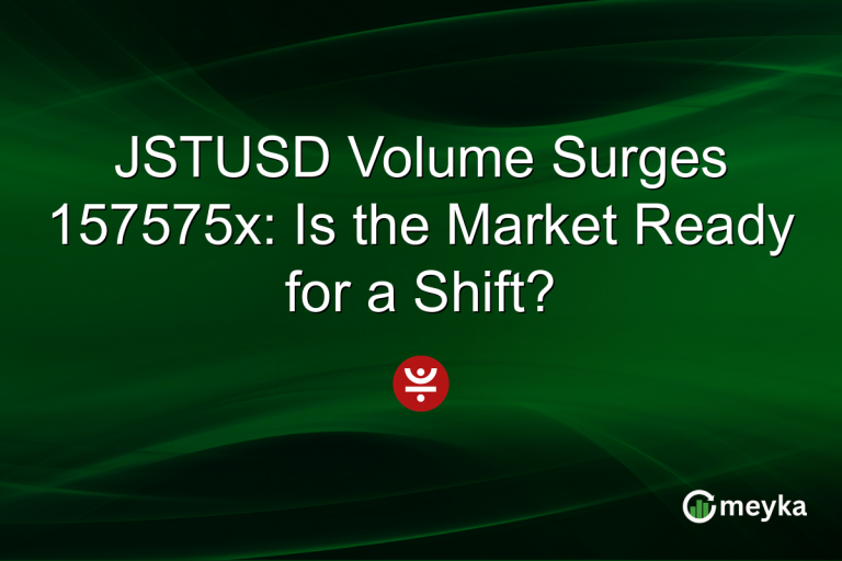 JSTUSD Volume Surges 157575x: Is the Market Ready for a Shift?