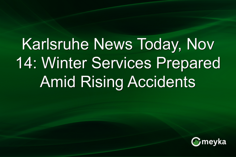 Karlsruhe News Today, Nov 14: Winter Services Prepared Amid Rising Accidents