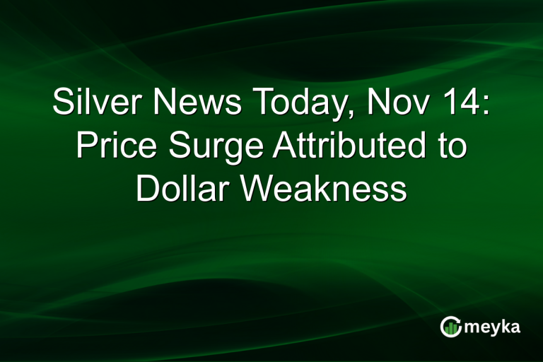 Silver News Today, Nov 14: Price Surge Attributed to Dollar Weakness