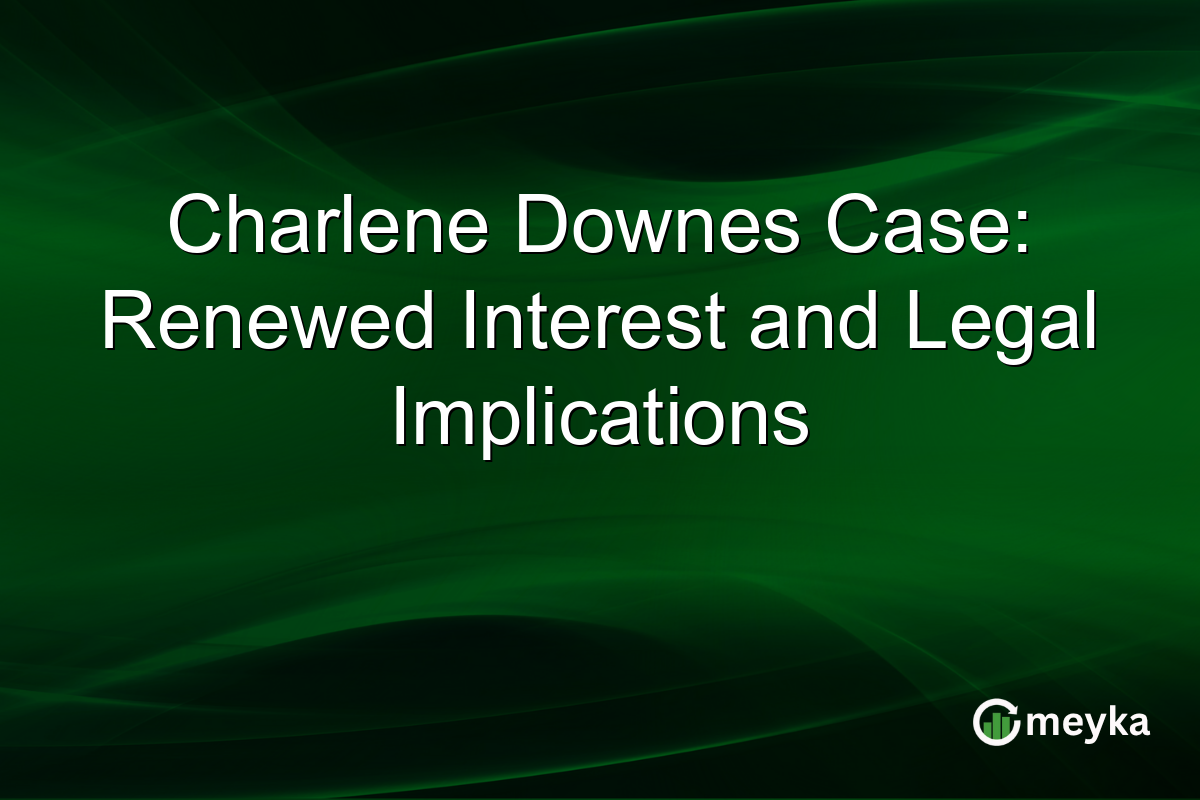 Charlene Downes Case: Renewed Interest and Legal Implications