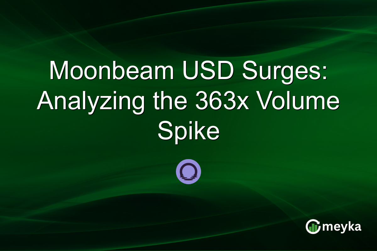 Moonbeam USD Surges: Analyzing the 363x Volume Spike