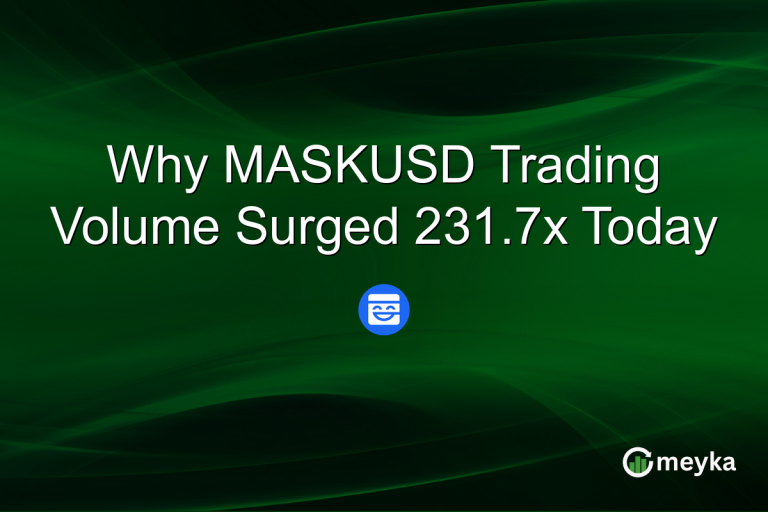 Why MASKUSD Trading Volume Surged 231.7x Today