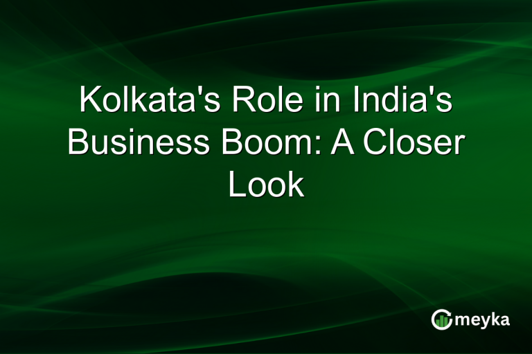 Kolkata's Role in India's Business Boom: A Closer Look