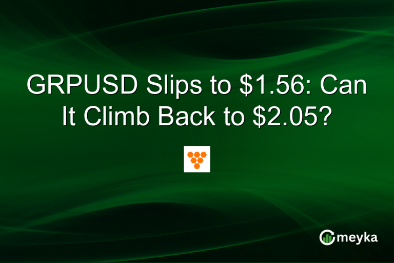 GRPUSD Slips to $1.56: Can It Climb Back to $2.05?