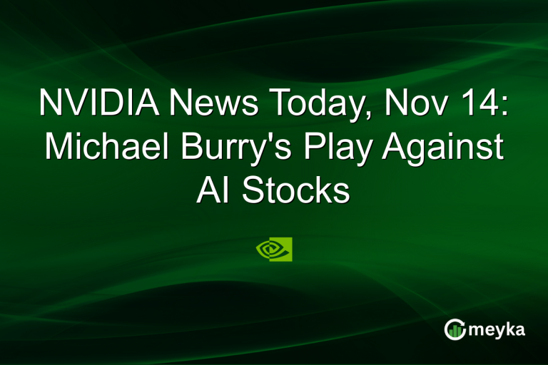 NVIDIA News Today, Nov 14: Michael Burry's Play Against AI Stocks