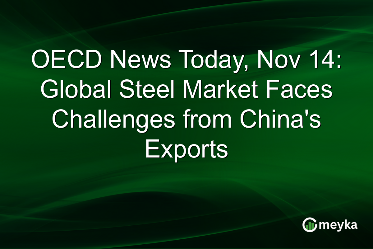 OECD News Today, Nov 14: Global Steel Market Faces Challenges from China's Exports
