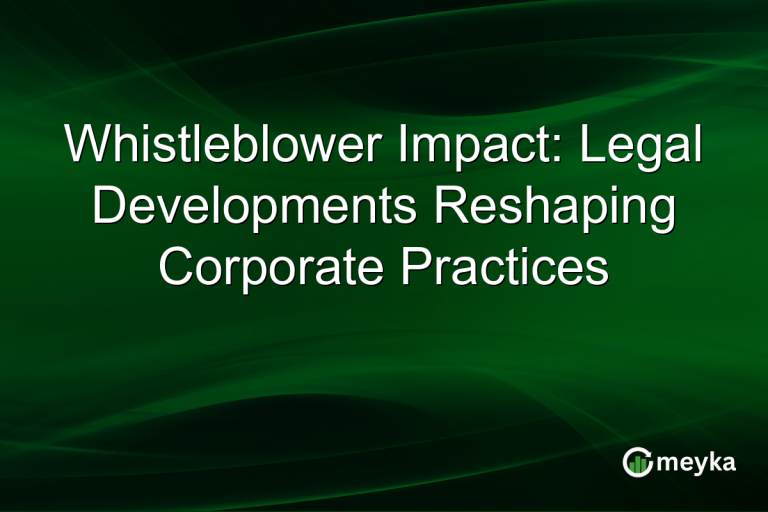 Whistleblower Impact: Legal Developments Reshaping Corporate Practices
