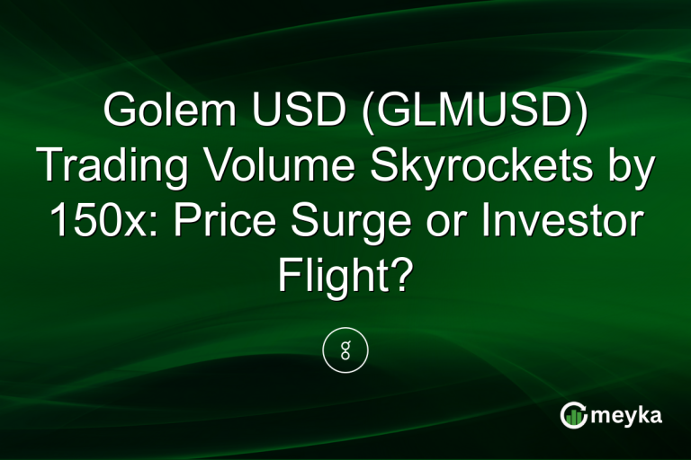 Golem USD (GLMUSD) Trading Volume Skyrockets by 150x: Price Surge or Investor Flight?