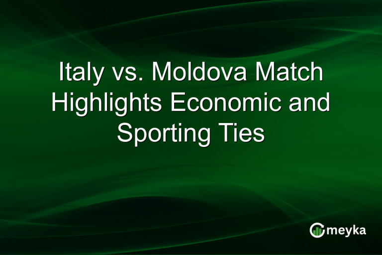 Italy vs. Moldova Match Highlights Economic and Sporting Ties
