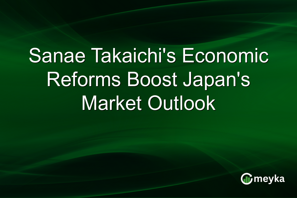 Sanae Takaichi's Economic Reforms Boost Japan's Market Outlook