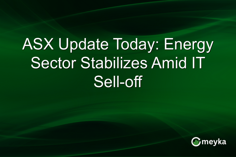 ASX Update Today: Energy Sector Stabilizes Amid IT Sell-off